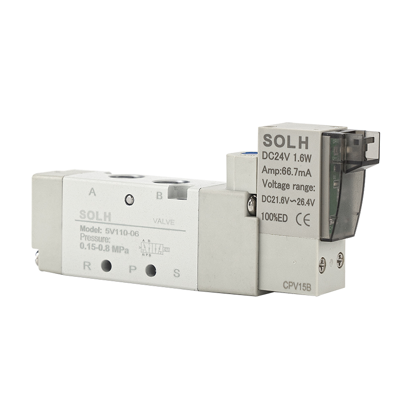 5V Series Solenoid Valve | 5/2 at 5/3 Way
