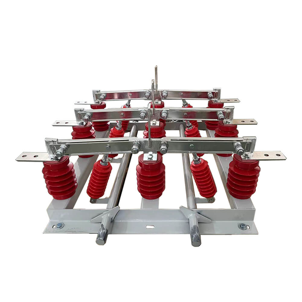 Nagbibigay ng Panlabas na Mataas na Boltahe Double Power Isolation Knife Switch sa pamamagitan ng Wall Disconnect Switches